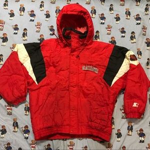 Vintage 90s Blackhawks Starter jacket